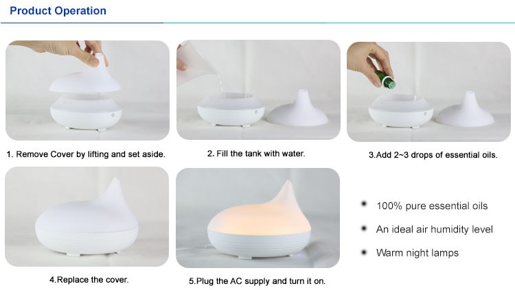 Portable Aroma Water Household Oil Cute USB Mini handheld humidifier
