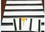 A4 A3 PVC coated overlay with HI-CO/ LO-CO magnetic stripe 0.10mm for Magnetic
