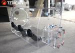 15mm Thickness Acrylic Glove Box Highly Transparent CE / ISO Standard