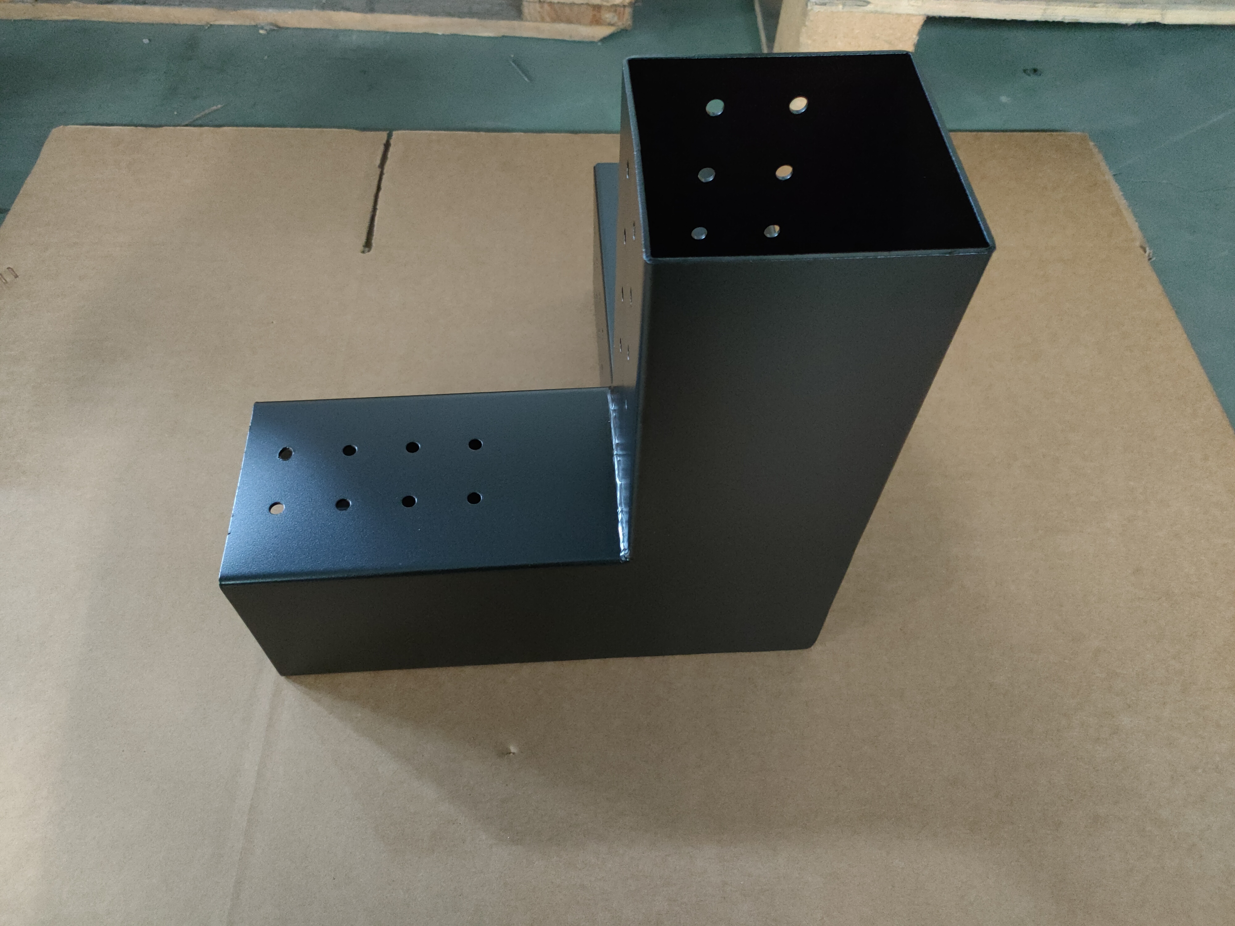 Single-side Bracket for Metal Boot Shoulder Pergola High Carbon Steel Modular Sizing