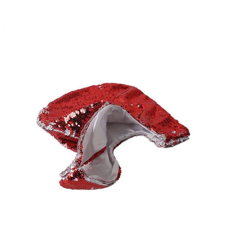 DIY LOGO Sublimation Shiny Sequin Wrist Bag Walking Makeup Bag