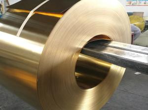 Quality Industrial Brass Metal Strips , C23000 Brass Sheet Metal Strips Width 10-1050mm wholesale