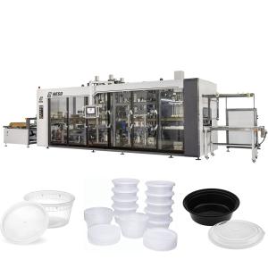 Quality Automatic Full Servo Plastic Bowl Making Machine For Beverage Factory 12T wholesale