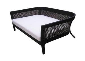 Quality wicker lover sofa wholesale