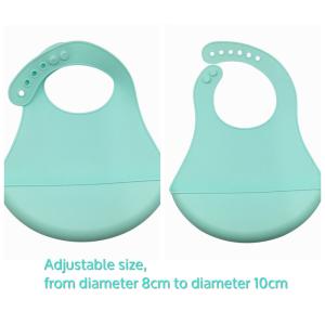 Quality new products 2018 Amazon Best Sellers Product Wholesale Waterproof Silicone baby Bib Easily Wipes Clean wholesale