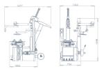 Tire service machine used tire changer for workshop