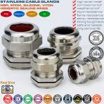 Weatherproof & Waterproof NPT Cable Glands (Cord Grips | Cable Grips) IP68