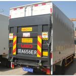 Double Cantilever Steel Tailgate Lift Black Color Voltage 24V 3KW