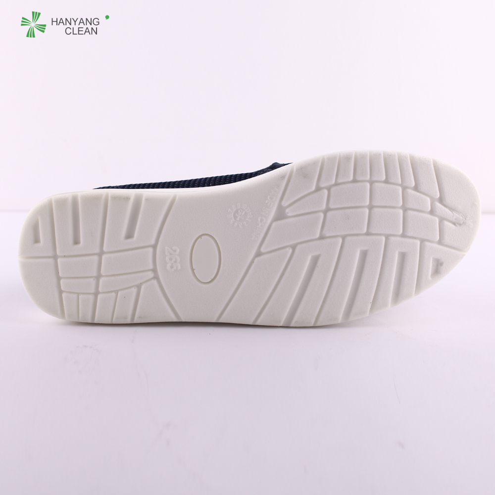 Antistatic esd PU shoe breathable dustproof safety mesh shoes