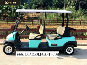 Quality 48V 6 Passenger Electric Golf Cart With Aluminum Chassis For Transportation wholesale
