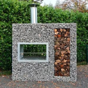 China Custom Decoration Welded Gabion Box Retaining Walls Stone Gabion Box Basket on sale