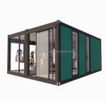 Collapsible Combination Living Wooden House for Shop Customized Color Steel