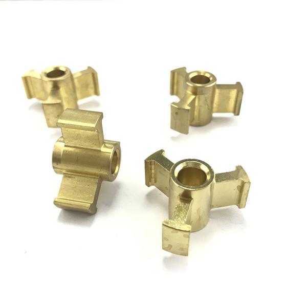 RoHS Certified Metal OEM Precision Fan Type Snap Copper Forged Parts for