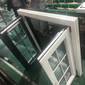 Quality 6063 T5 T6 Out Swing Aluminum Casement Windows And Door Frosted Glass wholesale