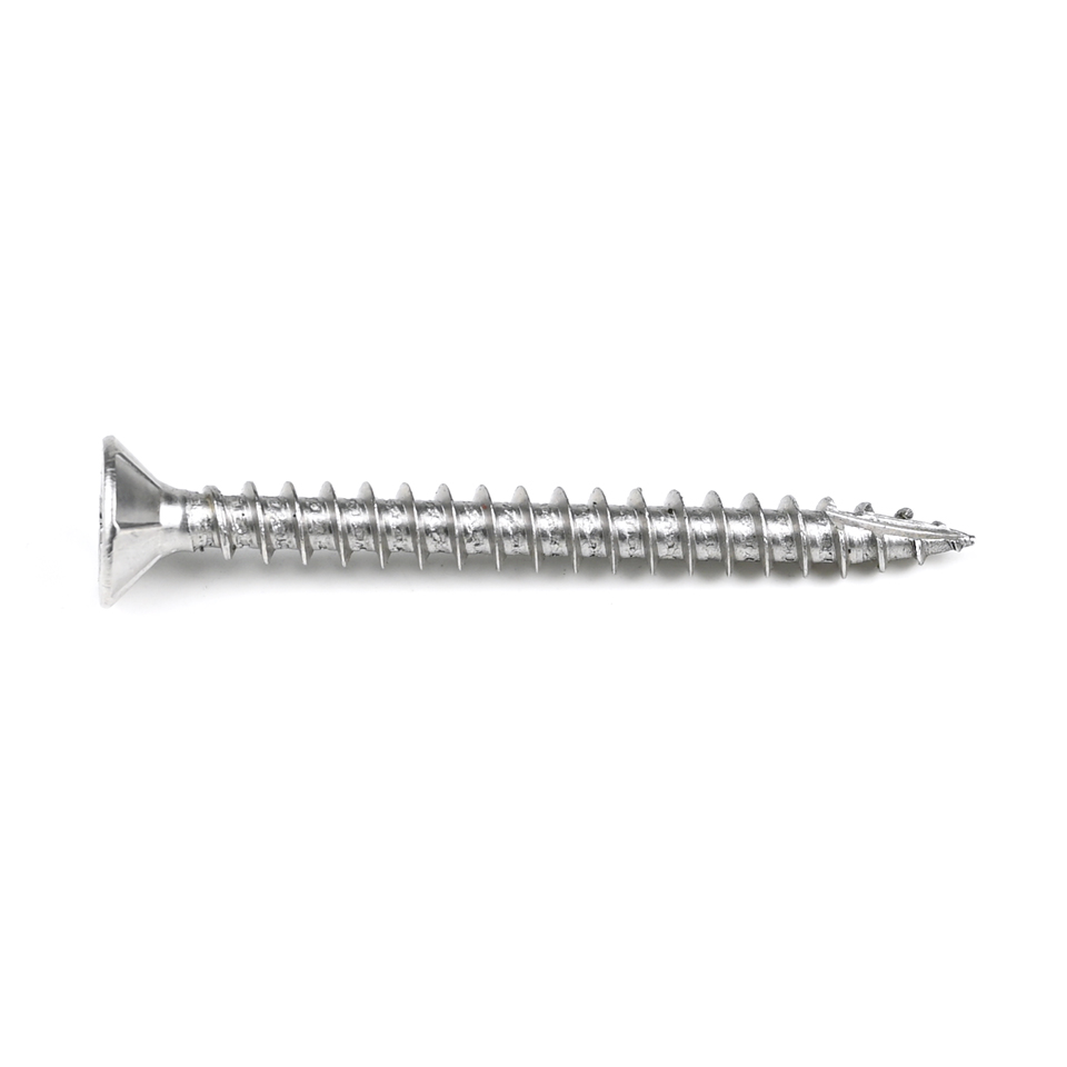 Pozidriv Flat Head Wooden Screw for Timber Construction made of 316 Stainless Steel