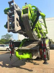 Quality 2020 Year Used Hydraulic Rexroth Pump Truck Mounted on Benz Chassis for Construction Work by Zoomlion wholesale