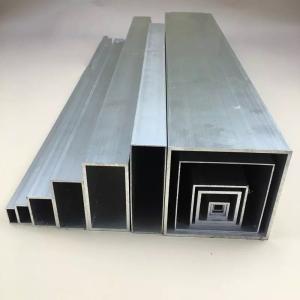 Quality Decoiling Aluminum Alloy Tube 6mm 2 Inch Aluminum Square Tubing wholesale