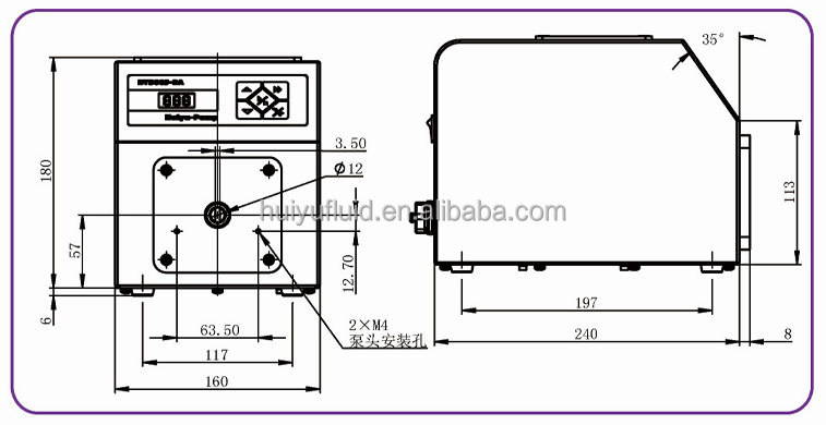 Stainless Steel Automatic Chemical Dosing Pump Mini Metering Pumps