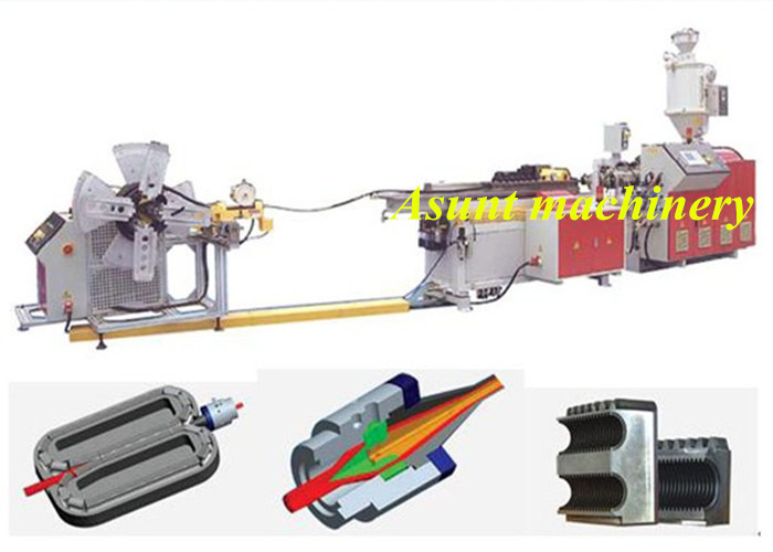 Single Screw Water PE Pipe Production Line Plastic Extrusion Equipment