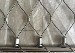 Quality Stainless Steel Cable Mesh For Architectural Construction Building Facade Safety wholesale