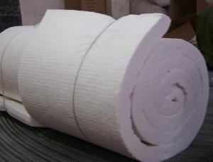 Quality High Temp Ceramic Fiber Blanket Insulation , Refractory Thermal Insulating Blanket wholesale