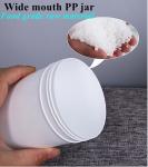 Translucent 250ml 500ml 1000ml PP Cosmetic Jar 1000g Eco Friendly PP plastic