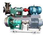 Stainless Steel Electric Chemical Pump , Horizontal Forced Circulation Pump