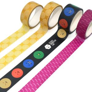 Quality Adhesive Self Printed 15mm Japanese Beautiful Washi Paper Tape wholesale
