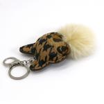 PVC Doll Key Chain Sewing Cat Head With Cotton 15cm Size For Clothing
