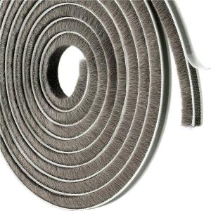 Quality Sliding Sash Wool Pile Weather Stripping Self Adhesive Anti Collision wholesale