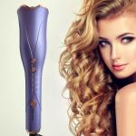 Purple FCC Certification 280mm Hair Curling Iron For Thick Hair
