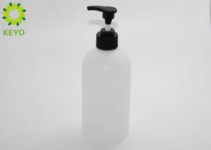 Quality 500ml HDPE White Plastic Pump Bottle For Hand Washing Sanitizer Disinfectant wholesale