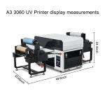 A3 UV DTF Printer For Phone Case Acrylic Souvenir Pen Xp600 Heads AB Film 110