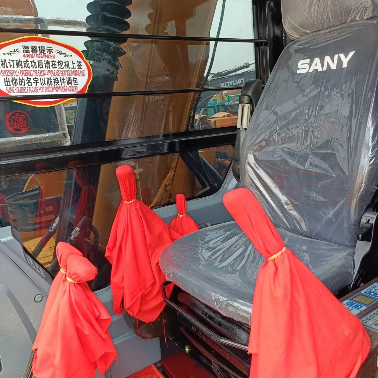 SANY Sy95c Excavator with Original Hydraulic Valve and ISUZU Kawasaki Hydraulic Pump