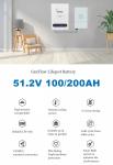 Lifepo4 Battery Lithium Battery Pack 48v 200ah Power Wall
