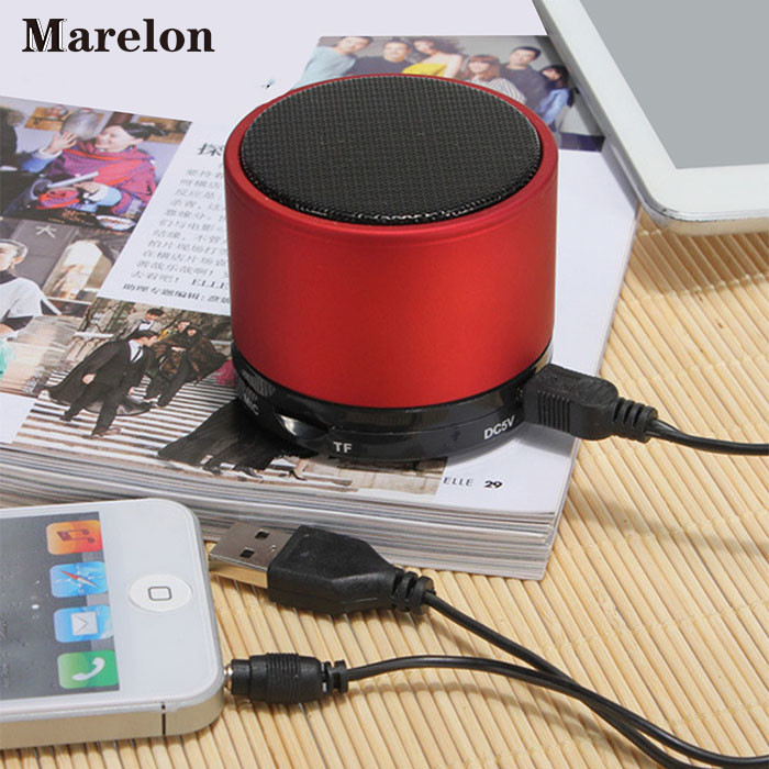 Metal FM LED Music Bluetooth Speaker , Bluetooth Music Player High - End Stereo