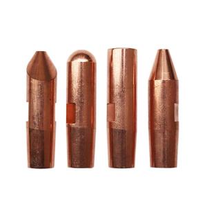 Quality Copper Solder Custom Weld Electrode Tip Welding Accessories Spot Welder Tips wholesale