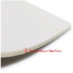 Personalized Blank White Sublimation Rubber Mousepad For Sublimation Heat