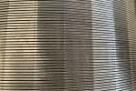 Threaded Wire Wrapped Screens Rust Resistant Electropolished Stainless Steel