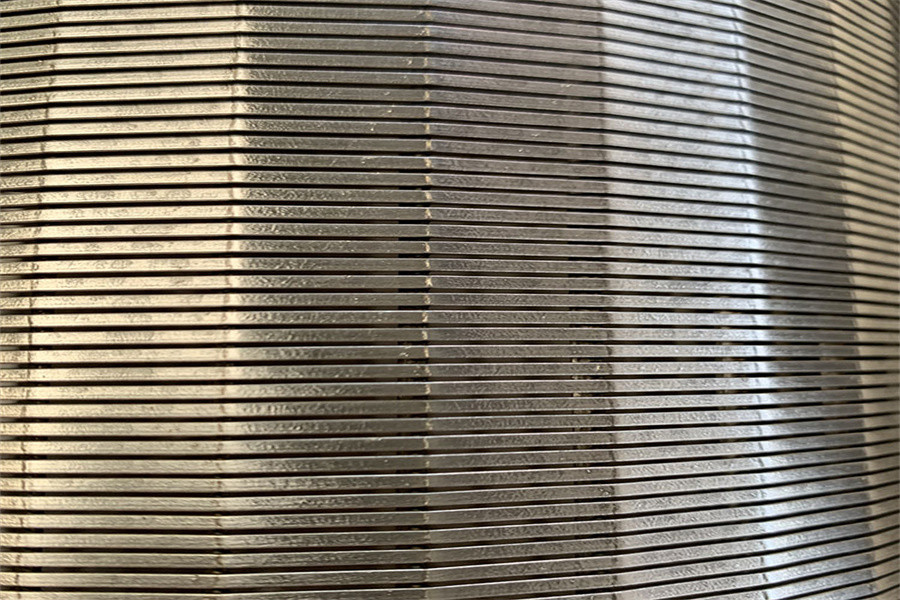 V Wire Duplex Steel Pipe SS316L Wrapped Tube Well Screen 0.1 - 30mm Slot