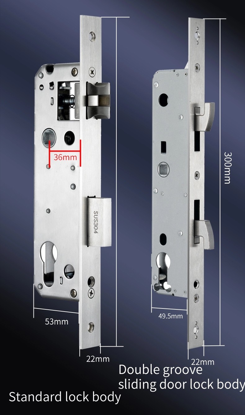 Keyless Digital WiFi Tuya APP Fingerprint Aluminum Door Lock