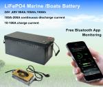 With RS485 Smart LiFePO4 48V 51.2V 90Ah Lithium Battery Pack For Epropulsion