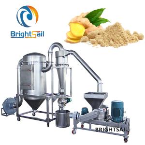 Quality 60mesh 10-1000kg/Hr Ginger Powder Making Machine wholesale