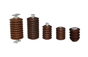 Quality Brown 14.4kV A30-4 Porcelain Standoff Insulators wholesale