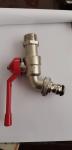 Chromed Brass Bibcock Valve Lockable Bib Tap With Abs Handle