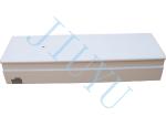 Oxidation Aluminium Extrusion metal stamping Square Pipe Silver Colour 290g