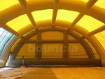 30mL*18mW*8mH Airtight Inflatable Paintball Field For Sale