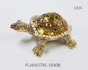 Quality China Manufacturer Turtle Shape Trinket Box Turtle Jewelry Box for Jewelry wholesale
