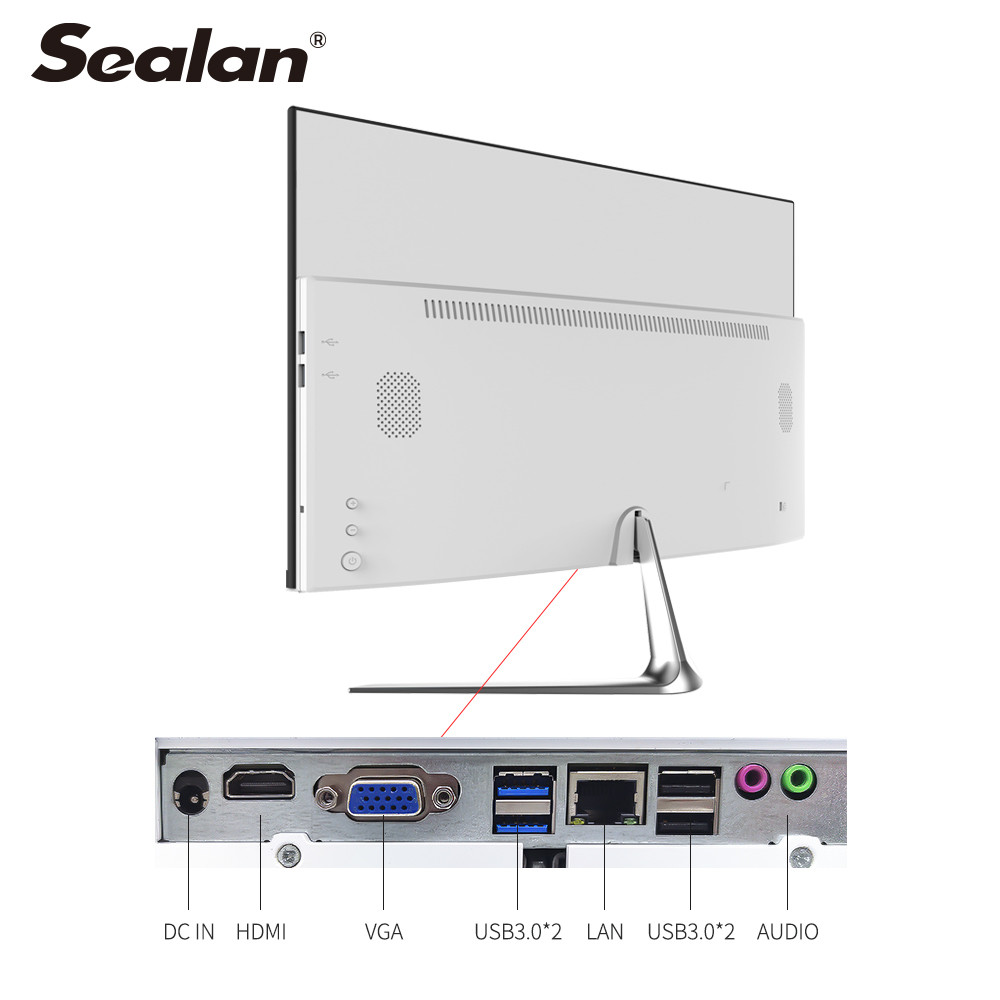 RAM 16G SSD 480G 23.8 Inch All In One PC For Office