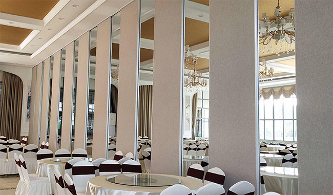 Banquet Hall Fire Rated Operable Partitions 450KG Load bearing